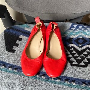 Everlane day heel red
